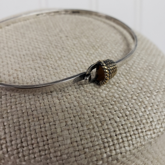 NWOT Jeep Collins Sterling Brass Bracelet - Picture 2 of 6